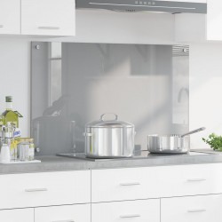 Sonata H Кухненски Плосък Светлосив 100x60x0,6 см Закалено Стъкло - Accesorii de bucătărie