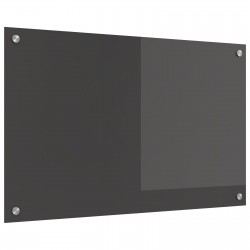 Sonata H Тъмен сив кухненски гръб 80x50x0.6 см Закалено стъкло - Accesorii de bucătărie