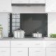 Кухненски гръб Sonata H тъмен сив 100x60x0,6 см от закалено стъкло