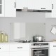 Sonata H Кухненска Плочка Прозрачна 110x50x0,6 см Закалено Стъкло