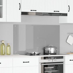 Sonata H Кухненска Плочка Светлосиво 110x60x0,6 см Темперирано Стъкло - Accesorii de bucătărie
