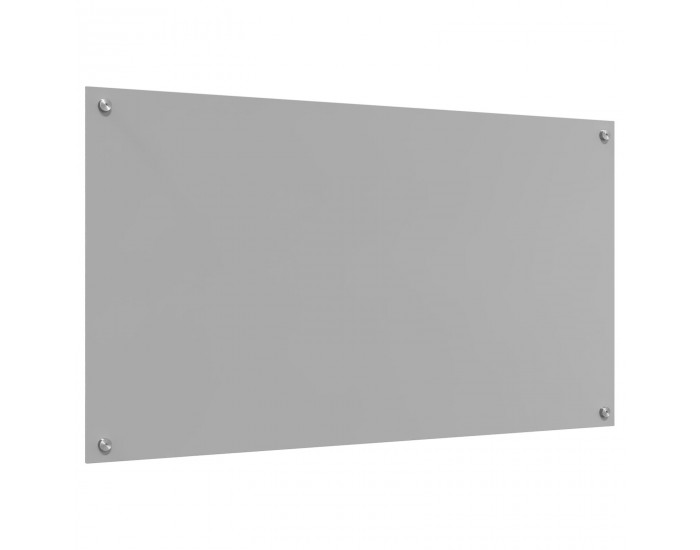 Sonata H Кухненска Плочка Светлосиво 110x60x0,6 см Темперирано Стъкло