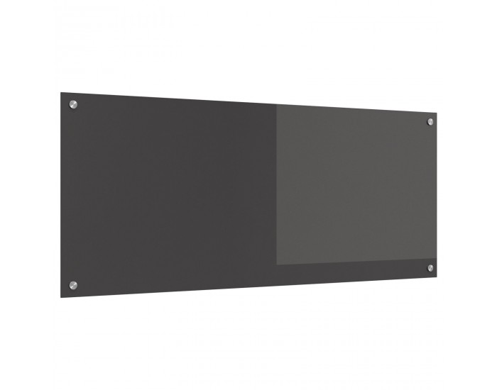 Sonata H Кухненска Плочка Тъмно сива 120x50x0,6 см Закалено Стъкло