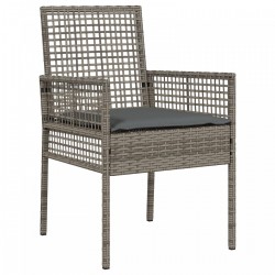 Sonata H 9 Часова Градинска Dining Set с Възглавници Сиво Полипропилен - Seturi pentru exterior