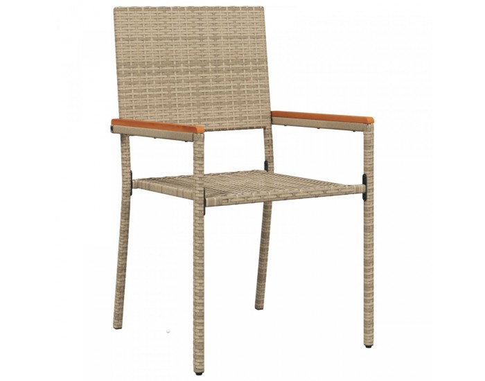 Sonata H 9 части градински обедня маса комплект Бежов Полиратан