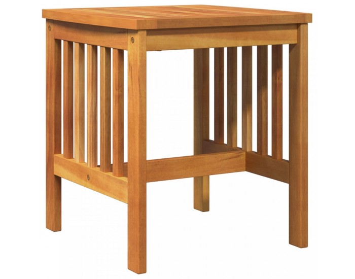 Sonata H Градинна маса в страни Кафяво 45x45x50 см Масивна акациева дървесина