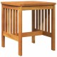 Sonata H Градинна маса в страни Кафяво 45x45x50 см Масивна акациева дървесина