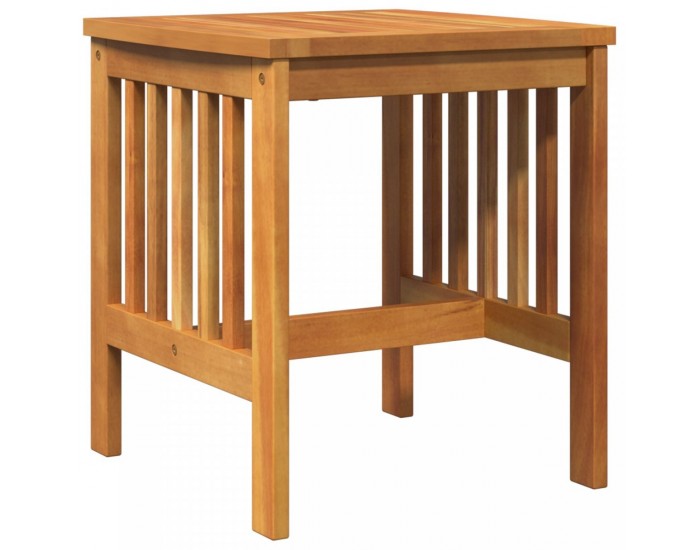 Sonata H Градинна маса в страни Кафяво 45x45x50 см Масивна акациева дървесина