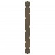 Sonata H Крака за масичка за кафе, U-образни, 2 бр., естествена стомана, 60 x (30-31) см, стомана