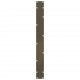 Sonata H Крака за трапезна маса, U-образни, 3 бр., естествена стомана, 80 x (72-73) см, стомана