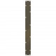 Sonata H Крака за трапезна маса, U-образни, 3 бр., естествена стомана, 90 x (72-73) см, стомана