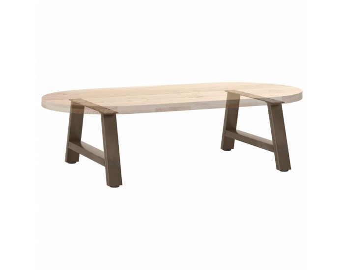 Sonata H Крака за масичка за кафе, А-образни, 2 бр., 70 x (30-31) см, стомана