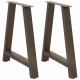 Sonata H Крака за трапезарна маса, А-образни, 2 бр., 80 x (72-73) см, стомана