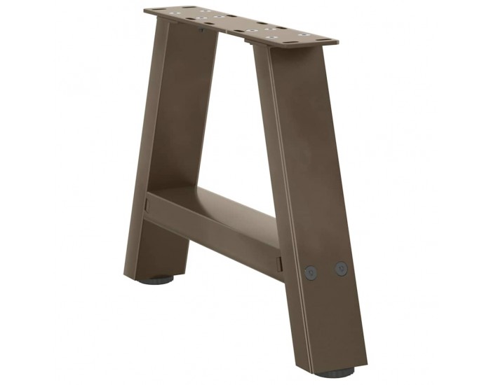 Sonata H Крака за масичка за кафе, А-образни, 2 бр., 40 x (30-31) см, стомана