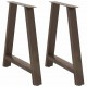 Sonata H Крака за трапезарна маса, А-образни, 2 бр., 70 x (72-73) см, стомана