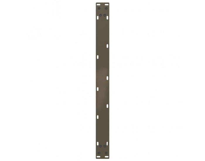 Sonata H Крака за масичка за кафе, U-образни, 2 бр., естествена стомана, 60 x (42-43) см, стомана
