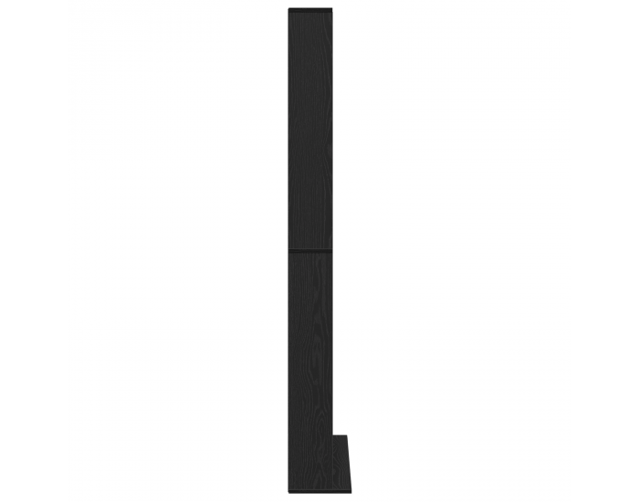 CD шкаф Sonata H Черен Дъб 101x23x177.5 см от Инженерна Дървесина