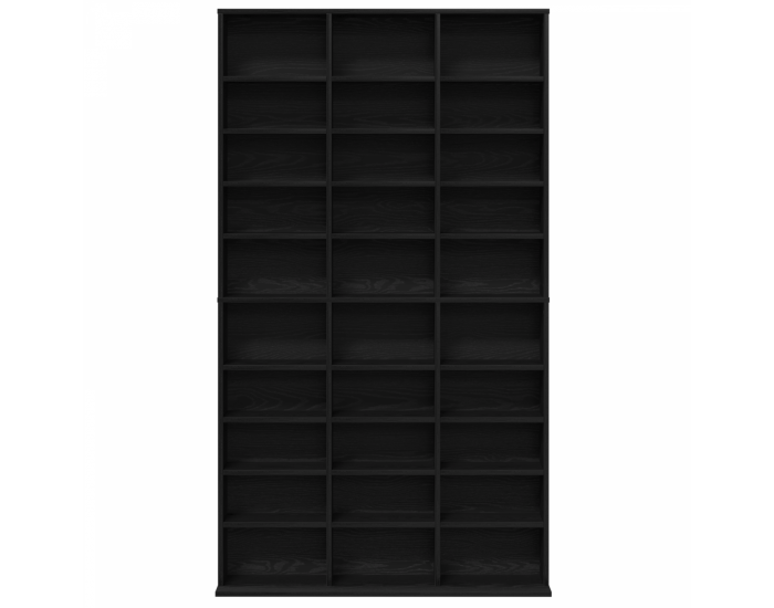 CD шкаф Sonata H Черен Дъб 101x23x177.5 см от Инженерна Дървесина