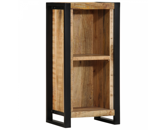 Sonata H Нощно шкафче 40x30x80 см Солидно дърво Грубо манго