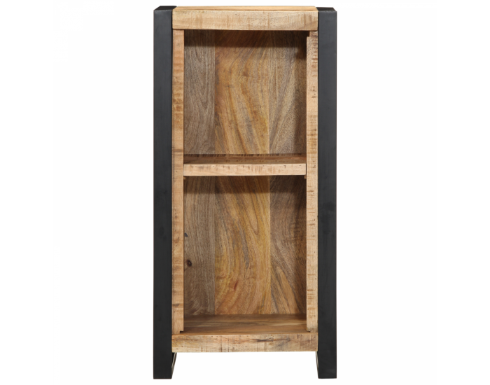 Sonata H Нощно шкафче 40x30x80 см Солидно дърво Грубо манго