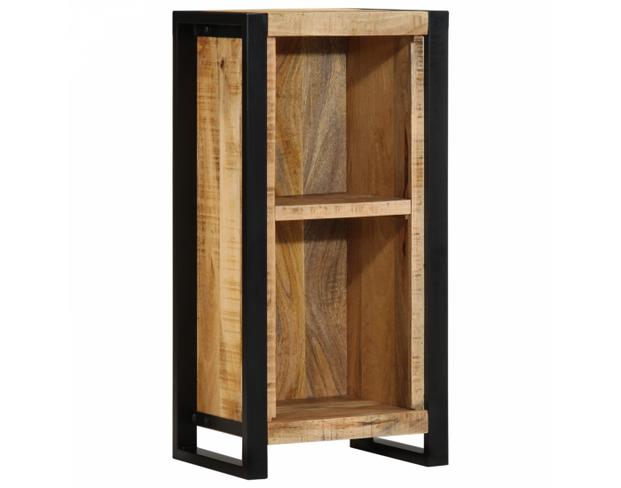 Sonata H Нощно шкафче 40x30x80 см Солидно дърво Грубо манго