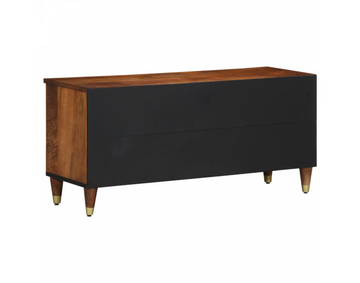 Sonata H ТВ шкаф 100x33x46 см от масивно мангово дърво