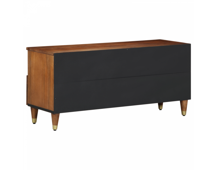 Sonata H ТВ шкаф 100x33x46 см от масивно мангово дърво
