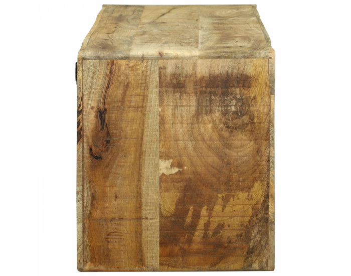 Sonata H ТВ шкаф 100x32x36 см от масивно мангово дърво