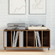 Sonata H Рекорден шкаф от дъб Artisan 100x38x48 см Инженерна дървесина