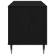 Sonata H Шкаф за записи Черен дъб 100x38x48 см Инженерна дървесина