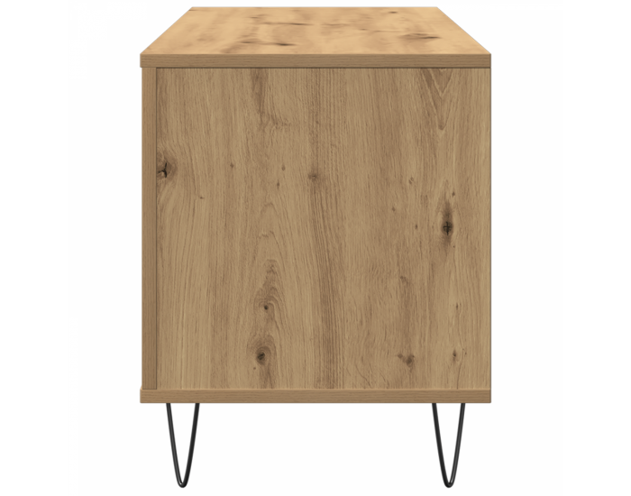 Sonata H Кабинет за записи от старо дърво 100x38x48 см Инженерна дървесина