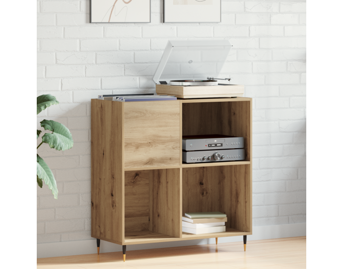 Sonata H Шкаф за записи Старо дърво 84,5x38x89 см Инженерна дървесина