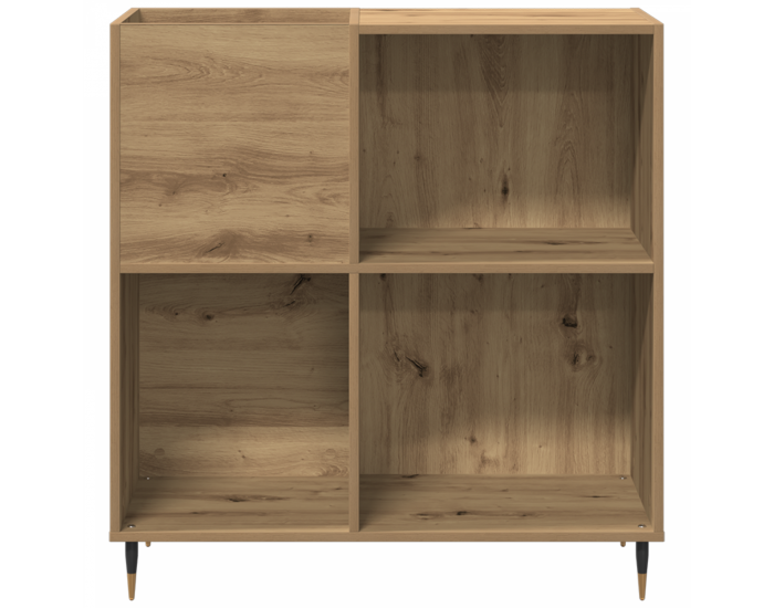 Sonata H Шкаф за записи Старо дърво 84,5x38x89 см Инженерна дървесина