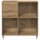 Sonata H Шкаф за записи Старо дърво 84,5x38x89 см Инженерна дървесина