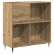 Sonata H Шкаф за записи Старо дърво 84,5x38x89 см Инженерна дървесина