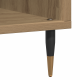 Sonata H Шкаф за записи Старо дърво 84,5x38x89 см Инженерна дървесина