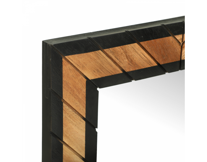 Sonata H Тоалетна маса с огледало 100x40x120 см от масивна акация