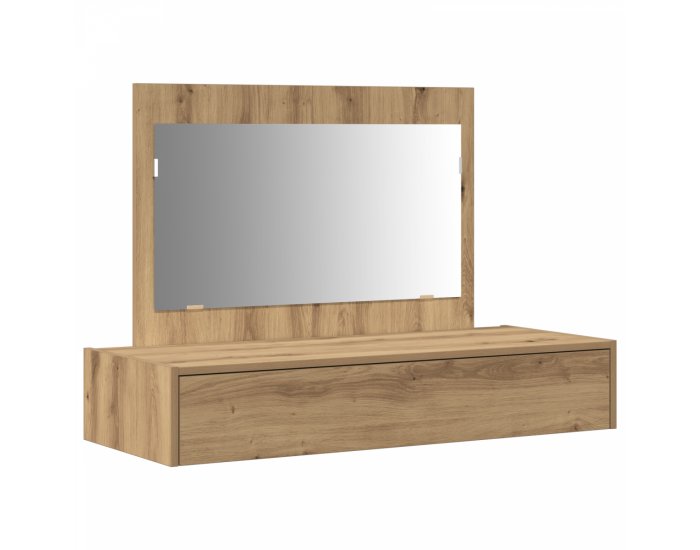 Sonata H Стена с гримьорна маса Арт дъб 100x40x70 см