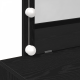 Sonata H Туулетно чинче с LED Черен дъб 100x40x120 см