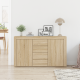 Sonata Bufet Stejar Sonoma 120 x 36 x 69 cm Lemn prelucrat
