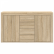Sonata Bufet Stejar Sonoma 120 x 36 x 69 cm Lemn prelucrat