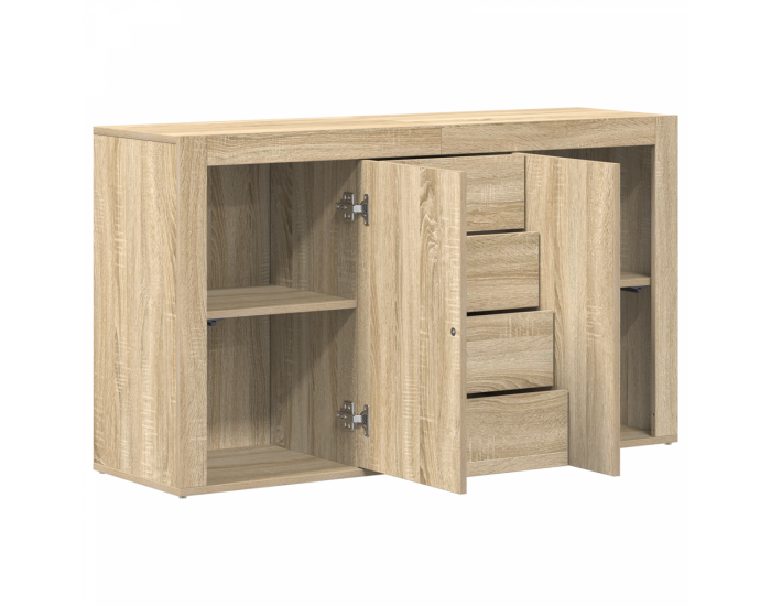 Sonata Bufet Stejar Sonoma 120 x 36 x 69 cm Lemn prelucrat