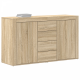 Sonata Bufet Stejar Sonoma 120 x 36 x 69 cm Lemn prelucrat