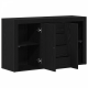 Sonata H Шкаф Черен дъб Инженерна дървесина 120 x 36 x 69 см Съхранение