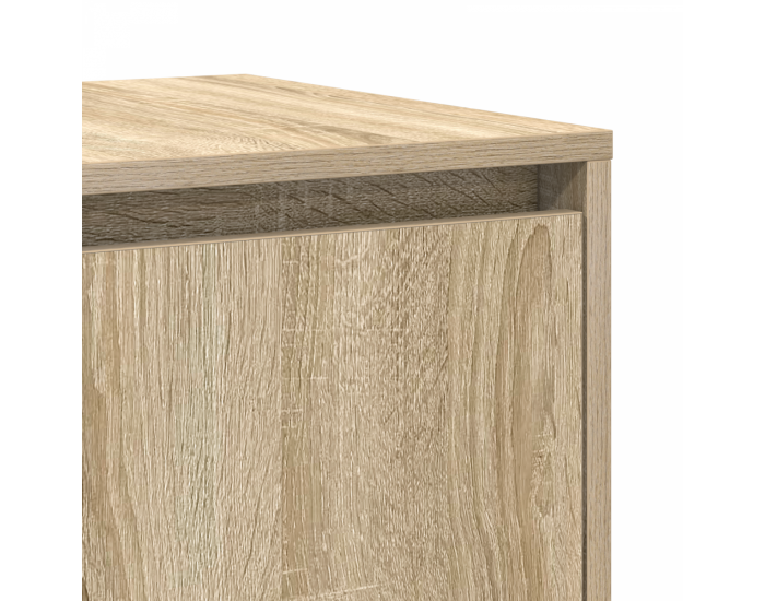 Sonata H Шкаф от дъб Дъб Sonoma Инженерна дървесина 135 x 41 x 75 см