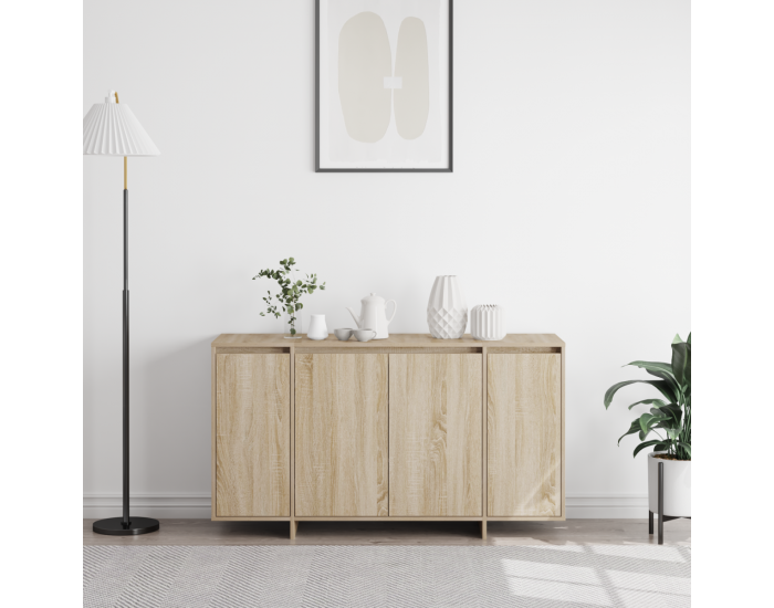 Sonata H Шкаф от дъб Дъб Sonoma Инженерна дървесина 135 x 41 x 75 см