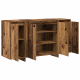 Sonata H Стар Дървен Сайдборд Старо Дърво Солидна Регенерирана Дървесина