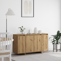 Sonata H шкаф от дъб артистичен дъб дървесни композити 135 x 41 x 75 см - Corpuri, vitrine, biblioteci modulare