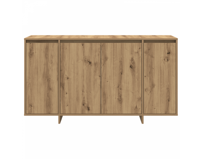 Sonata H шкаф от дъб артистичен дъб дървесни композити 135 x 41 x 75 см