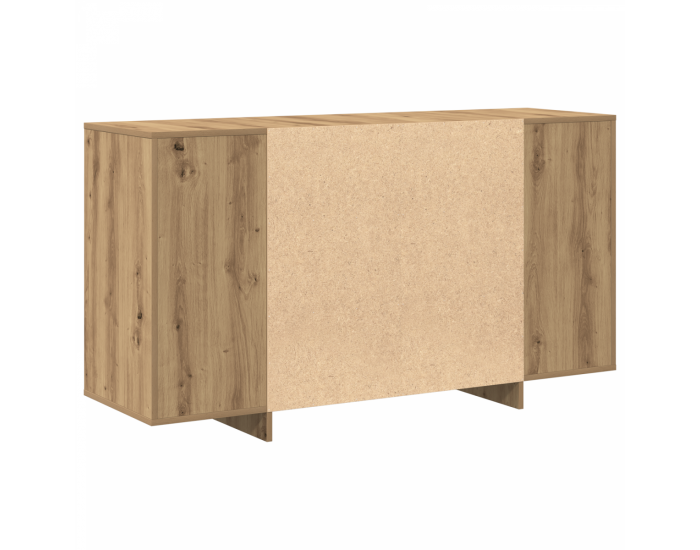 Sonata H шкаф от дъб артистичен дъб дървесни композити 135 x 41 x 75 см